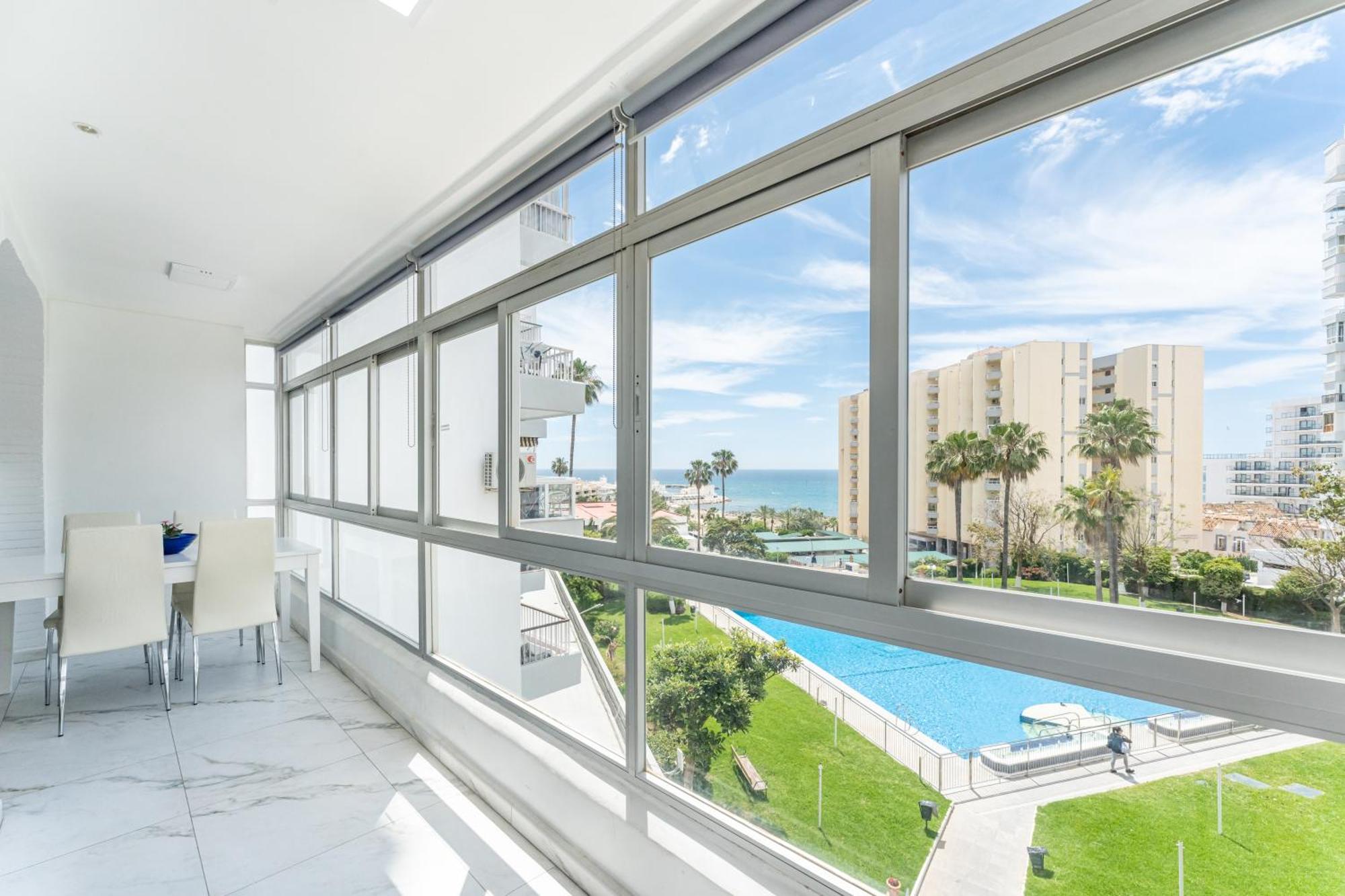Vb Diana 2Bdrs With Fantastic Sea Views Daire Benalmádena Dış mekan fotoğraf